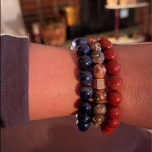 Handmade beaded bracelets